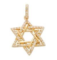 Double Star of David Pendant